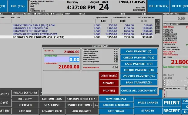 Invoice & Sales Analysis